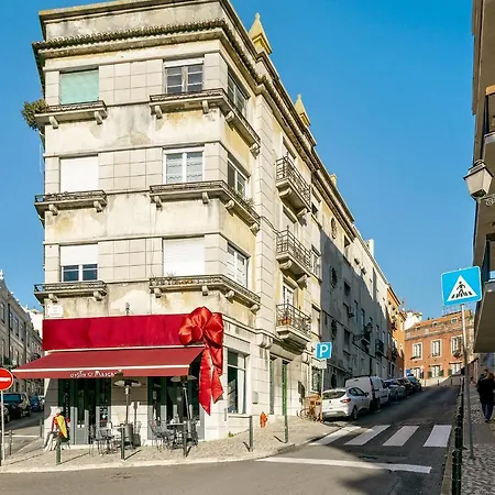 公寓 Whome Lisbon's Kept Secret: 2-bed W/ac & Patio